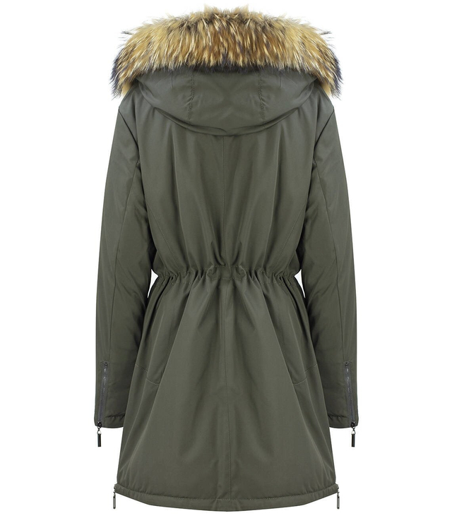 warm winter JACKET Padded FUR Coat