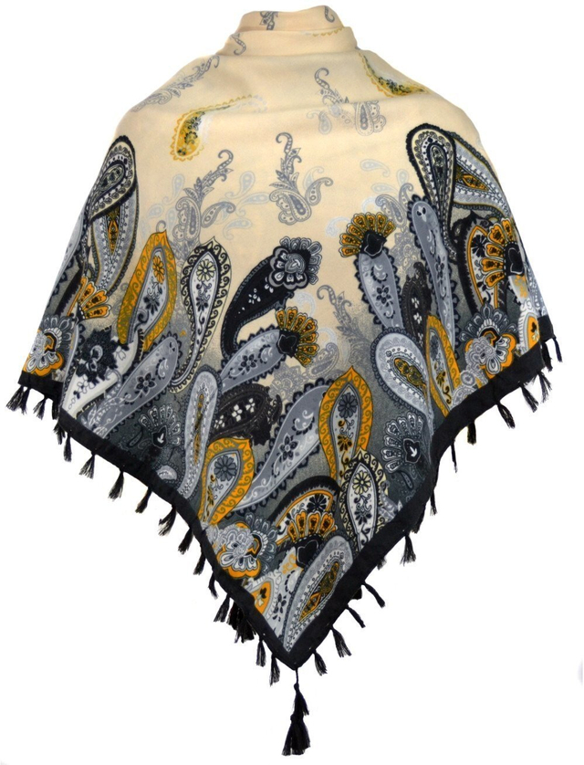 Oriental paisley shawl Stylish Beauty