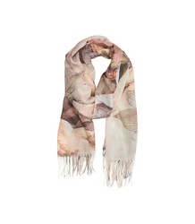 Women's floral pattern scarf 180x70