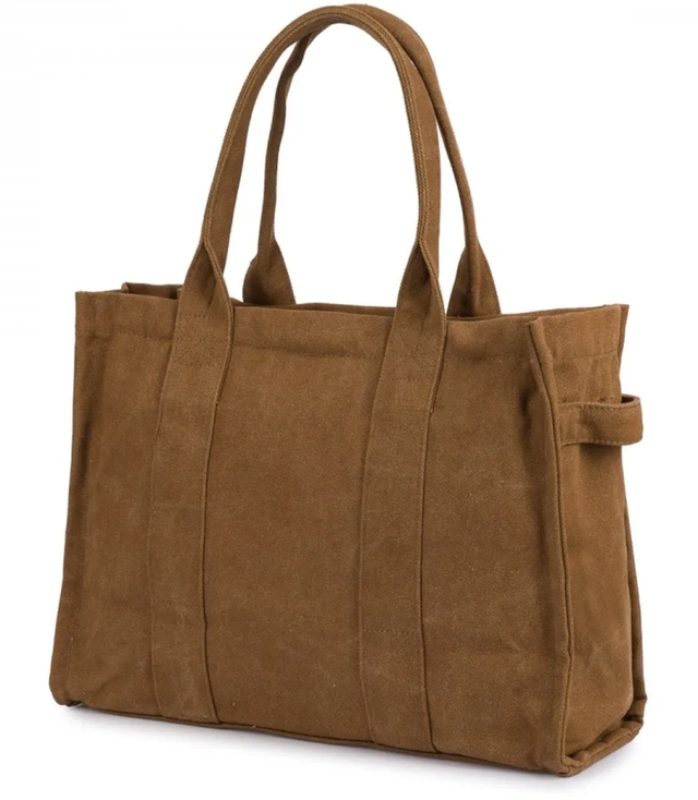 Large shopper bag one-color with the inscription "My Bestbag"