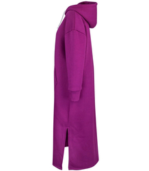 Long sweatshirt oversized tracksuit dress