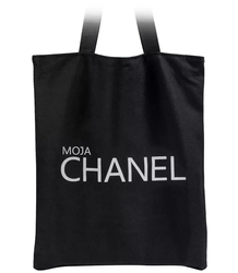 SHOPERKA Torba Torebka z uroczym nadrukiem CHANEL