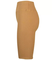 Krótkie legginsy prążkowane plus size Eleganckie ELA