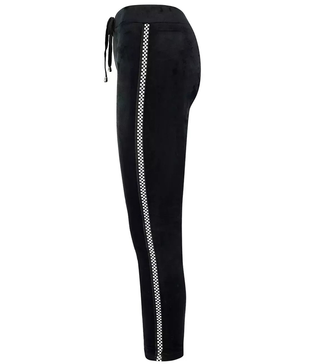 Wygodne welurowe Spodnie DRESOWE gumka 