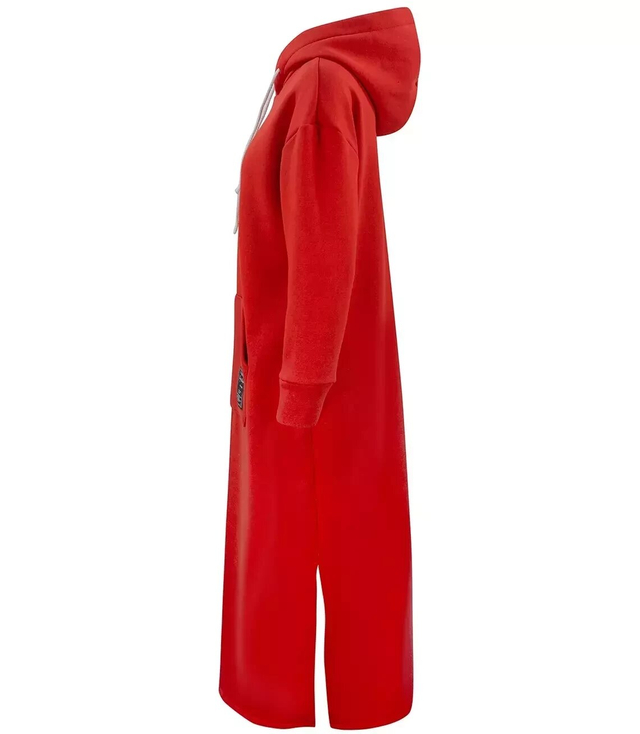 Long sweatshirt oversized tracksuit dress