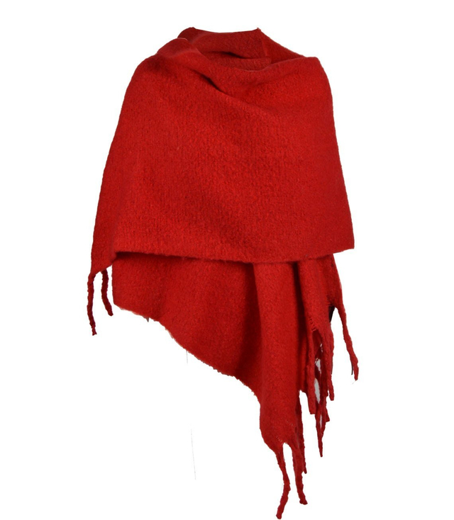Warm, thick, soft scarf ETOLA dreadlocks