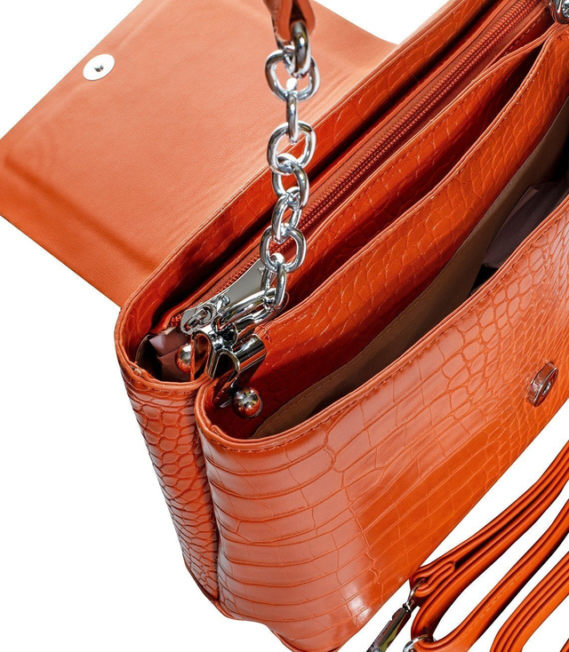 Eco crocodile leather envelope bag HIT