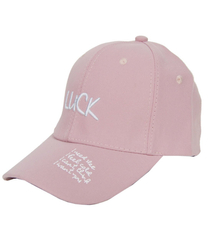 A great baseball cap with the inscription LUCK