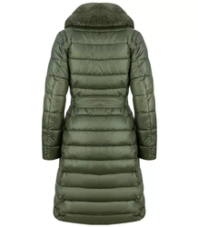 Quilted jacket coat sleeveless 4W1 FUR