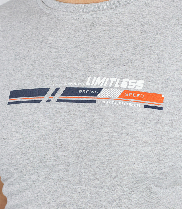 Men's short sleeve t-shirt with sports print