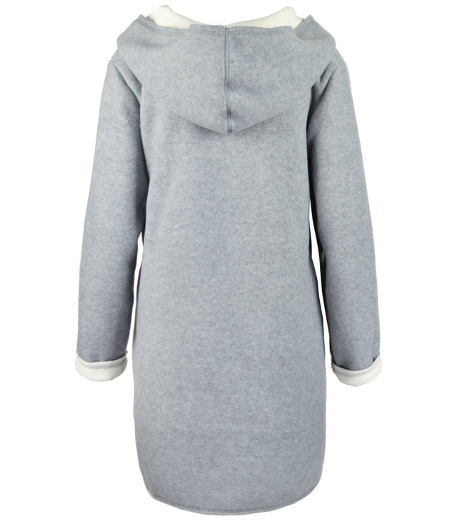 Women's warm parka fleece hoodie