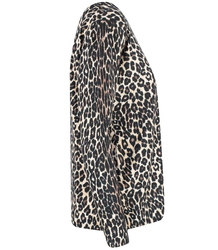 Classic women's sweater in camouflage Elegant VALERIA
