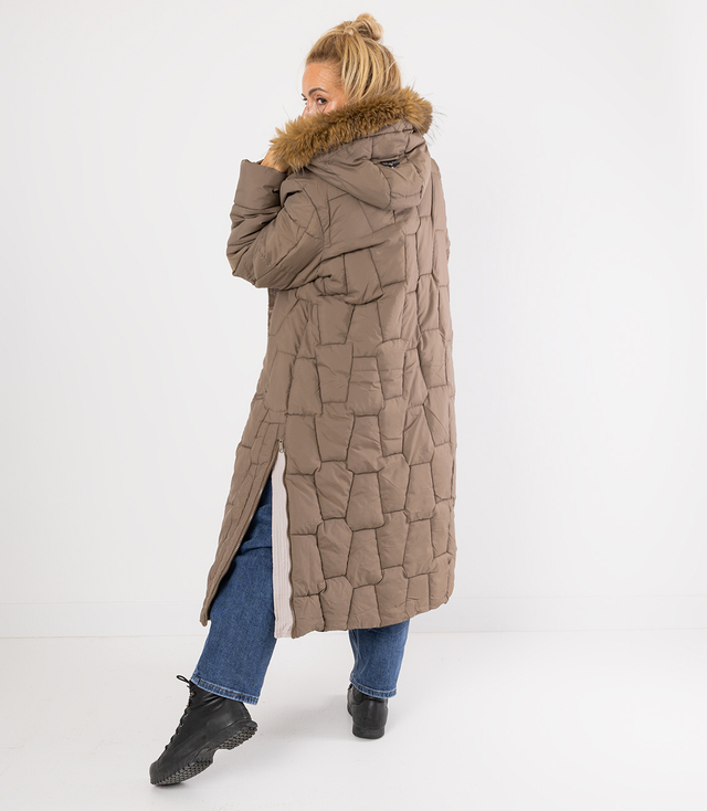 Long jacket quilted winter coat URBAN LONG PUFF