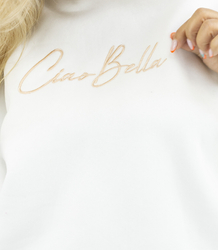 Women's warm hoodie CIAO BELLA