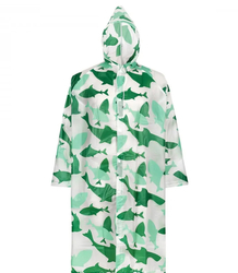 Unisex 100% PVC waterproof raincoat - fashionable patterns