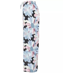 Summer long wide pattern pants LUIZA