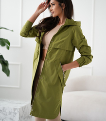 Women's trench coat transitional parka VICTORIA