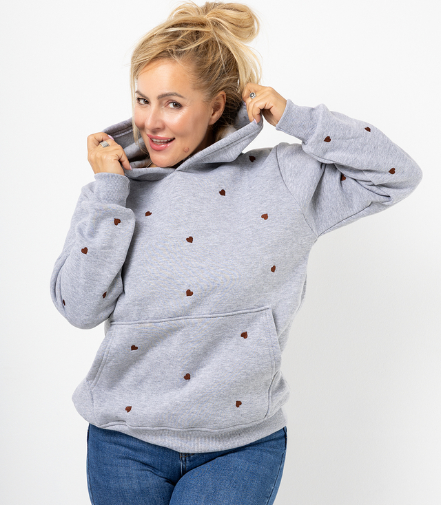 Cute hoodie kangaroo hoodie VALENTINE