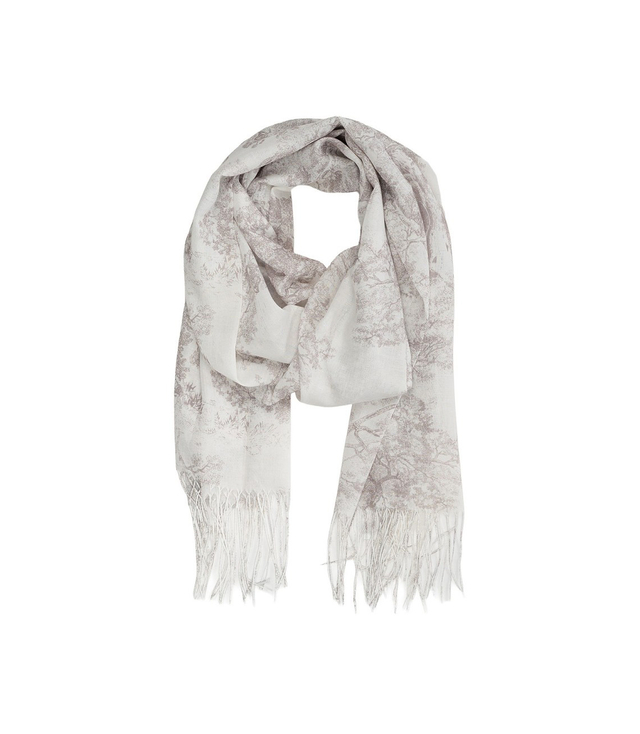 Women's scarf with floral pattern luxury 180x70