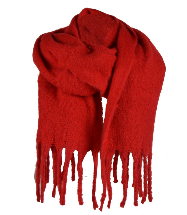 Warm, thick, soft scarf ETOLA dreadlocks