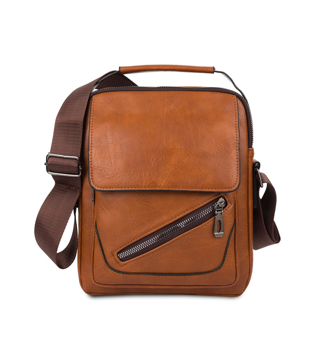 Men's SMALL rectangular padded bag elegant