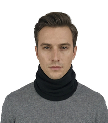 Men's knitted insulated chimney - universal, winter