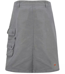 Midi A-line combat skirt