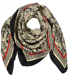 Stylish Elegant Scarf Mix of beautiful patterns 70x70 cm