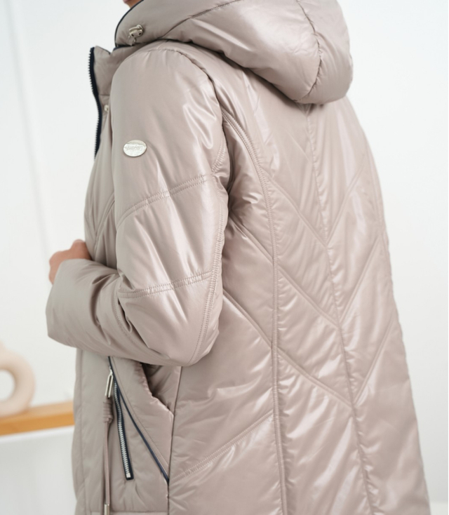 Women's Transitional Warm Jacket Elegant Hoodie Autumn Rose