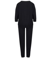 Tracksuit, pants, sweatshirt, one-color set