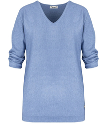 Classic, warm women's V-neck sweater ROSALIA