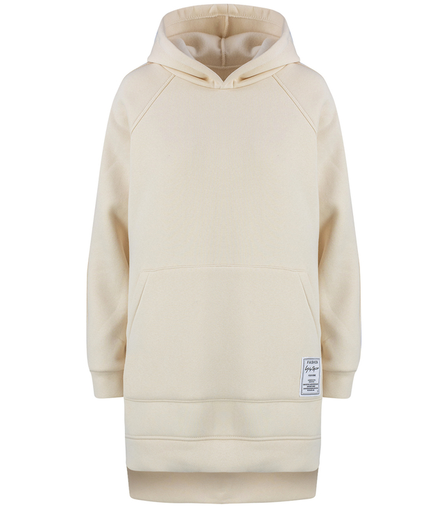 Warm oversized BASIC hoodie