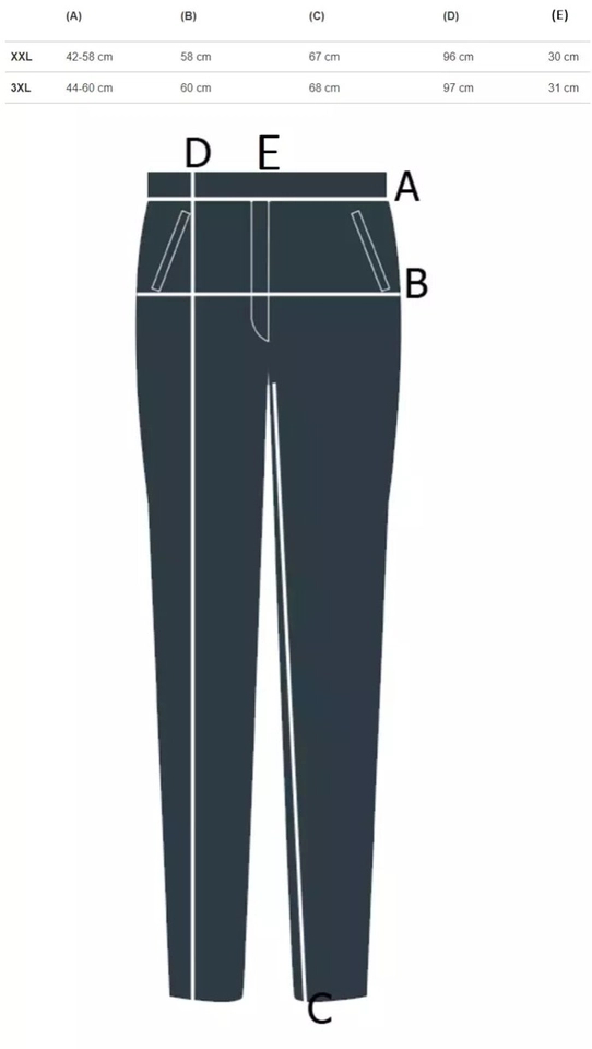 Women's fabric trousers with a BAGGY tab
