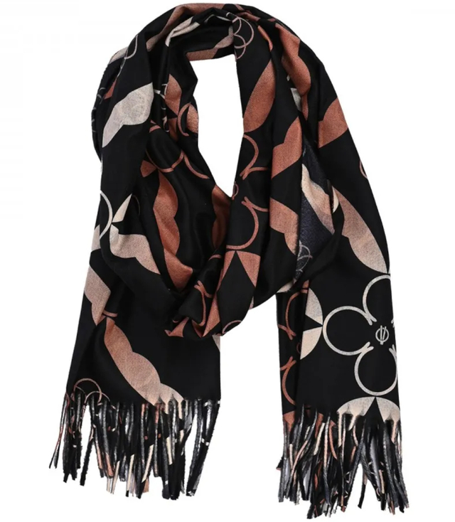 Shawl Scarf Stylish warm abstract soft smooth 180x70 cm