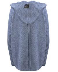 THICK cardigan cardigan bat WOOL