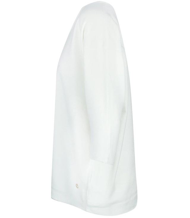 Classic warm women's heart sweater ROSALIA