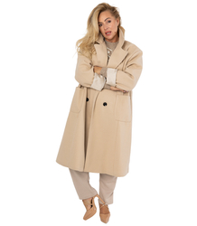 Women's long loose oversized coat CINDY