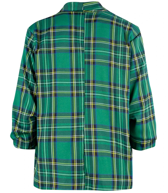 ELENA loose checked suit jacket