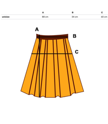 Stylowa spódnica maxi z cekinami elegancka