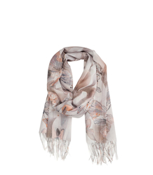 Women's butterfly print scarf stylish 180x70