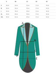 Ciepła długa bluza kurtka koszulowa bawełna