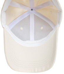 Children's baseball cap decorated with a bunny patch