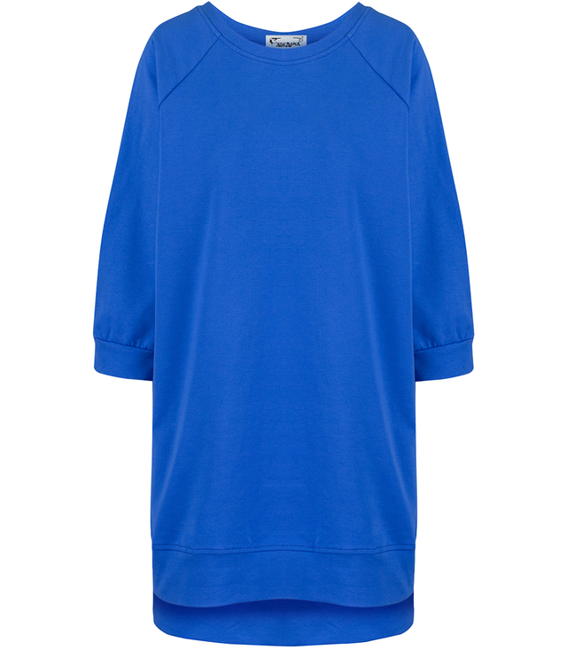 Sports sweatshirt dress tunic cotton ADRIANA