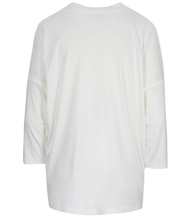 Fashionable simple blouse with gold pocket ribbon