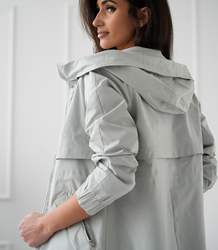 Women's trench coat transitional parka VICTORIA
