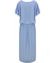 Airy MAXI dress with an elastic waistband