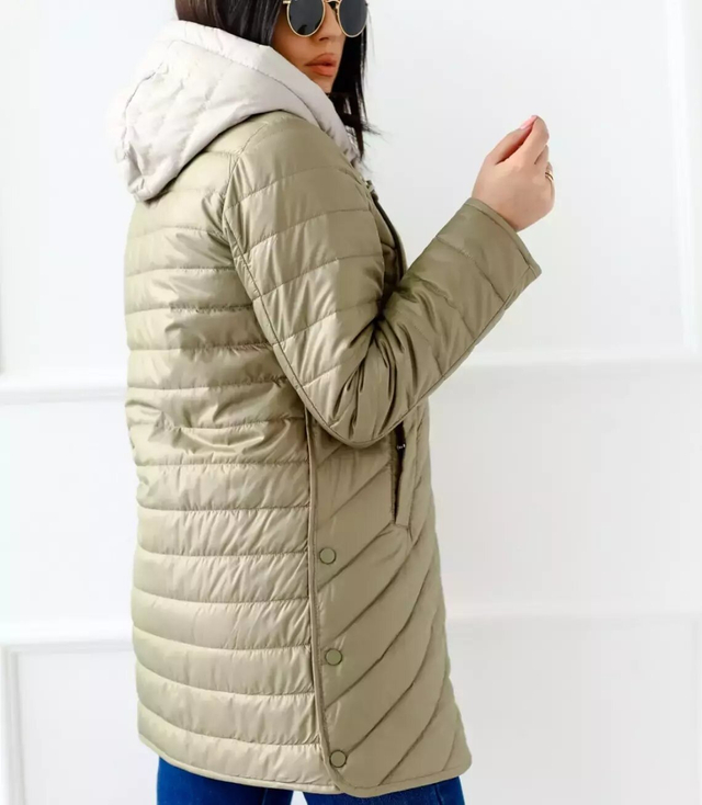 Women's transitional spring quilted jacket LAURA