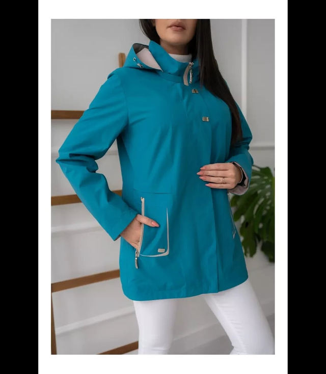 Women's transitional hooded jacket BEATA