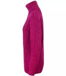 Classic ribbed turtleneck sweater