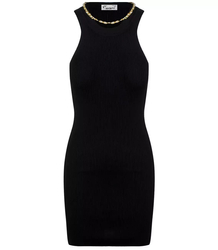 Matching elastic chain dress